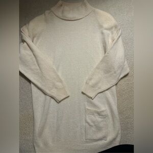 Elegant Cream Midi Dress